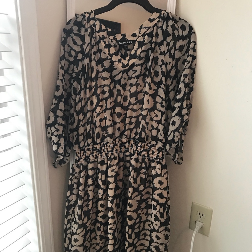 Patterned Mini Dress - Picture 2 of 3